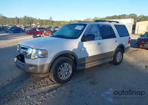 2014 Ford Expedition Xlt z USA, uszkodzony, nr VIN 1FMJU1H55EEF22353